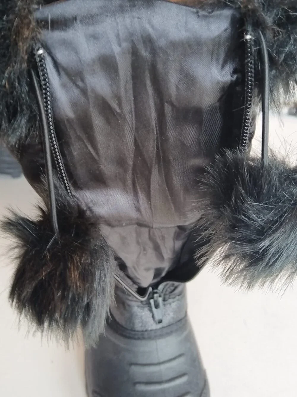 Gray Wolf Women's Winter Boots UK 4 | US 6 Fur Black - Picture 4 of 15